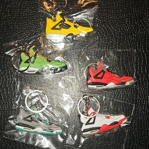 Colorful  Nike Sneaker Keychain Set